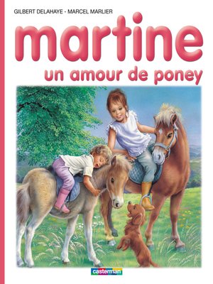 cover image of Martine, un amour de poney